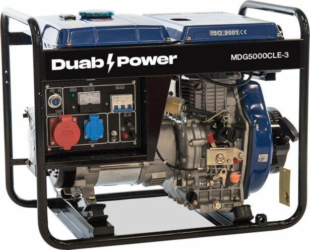 Aggregaatti Duab-Power MDG5000CLE-3 3-vaihe diesel