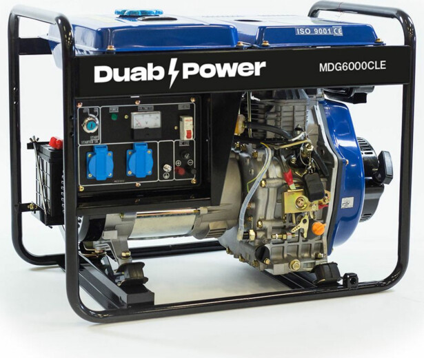 Aggregaatti Duab-Power MDG6000CLE 1-vaihe diesel