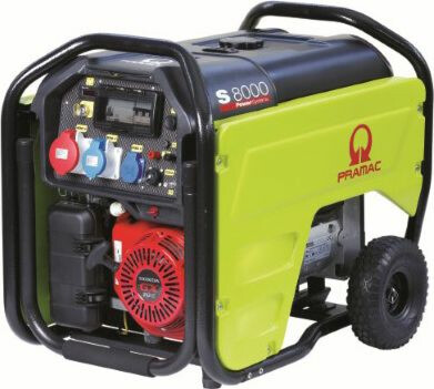 Generaattori Pramac S8000 THEPI 3-vaiheinen Bensiini