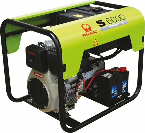 Generaattori Pramac S6000 TYEDI 3-vaiheinen Diesel