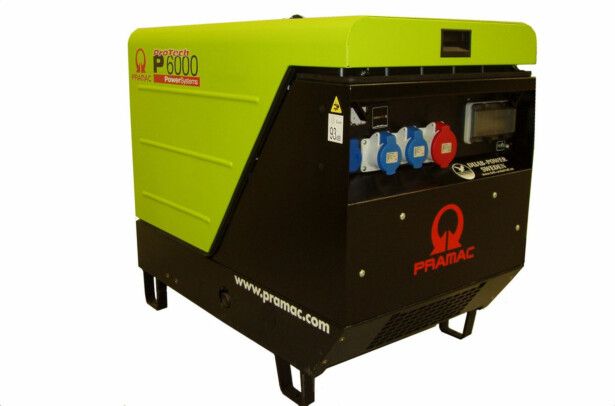 Generaattori Pramac P6000 SYEDI 1-vaiheinen Diesel Hiljainen