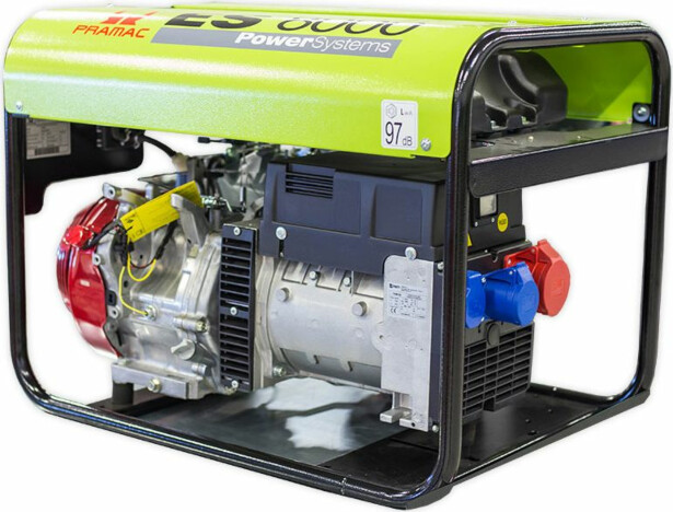 Generaattori Pramac ES8000 THHPI 3-vaiheinen Bensiini
