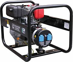Generaattori Pramac E4500 SYHDI 1-vaiheinen Diesel