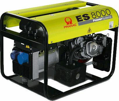 Generaattori Pramac ES8000 SHHPI 1-vaiheinen Bensiini