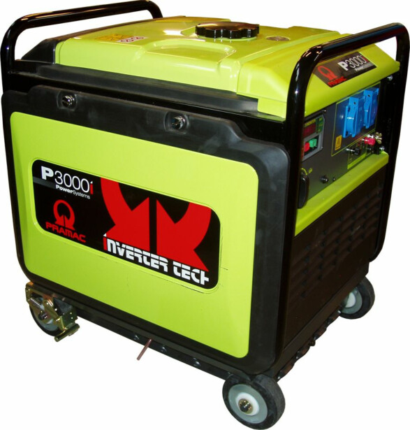 Generaattori Pramac P3000i Invertterillä