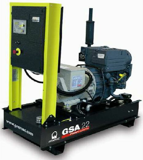 Generaattori PramacgSA22D MCP Avoin 3-vaiheinen Diesel