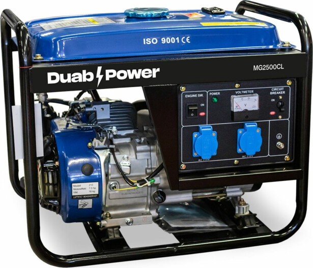 Aggregaatti Duab-Power MG2500 1-vaihe bensiini