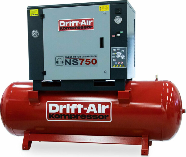 Äänieristetty kompressori Drift-Air NS750 500 SD