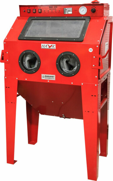 Hiekkapuhalluskaappi Hawk SBC 350 imulla