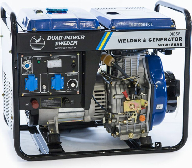 Moottorihitsauslaite Duab-Power MDW180AE 1-vaihe Mellga diesel