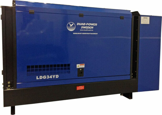 Aggregaatti Duab-Power LG34YD 3-vaihe diesel