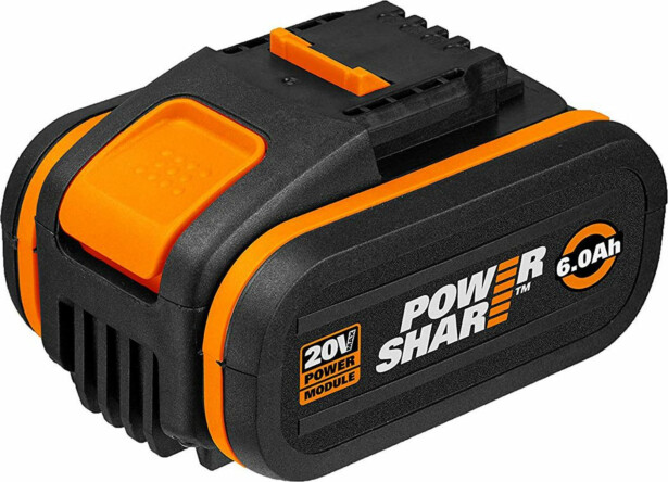 Akku Worx 20V 6.0Ah merkkivalolla