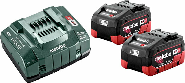 Akkupaketti Metabo 18V 2x5.5 Ah LiHD