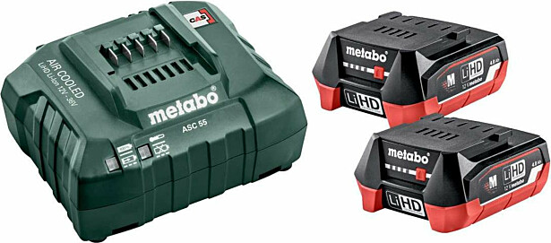 Akkupaketti Metabo 12V 2x4,0 Ah LiHD