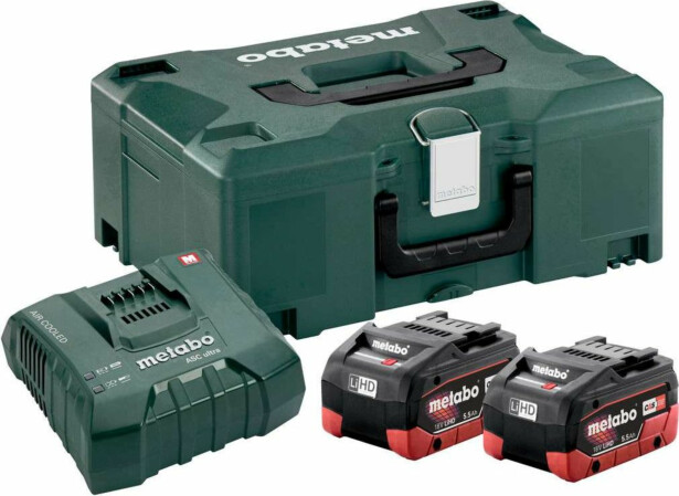 Akkupaketti Metabo 18V 2x5.5 Ah LiHD ASC Ultra MetaLoc