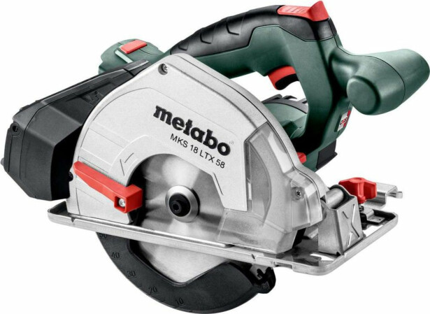Metallipyörösaha Metabo MKS 18 LTX 58 ilman akkua ja laturia