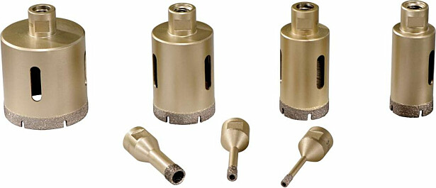 Timanttiporanteräsarja Metabo Dry 7 osaa