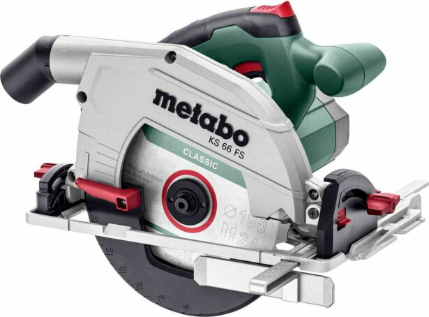 Pyörösaha Metabo KS 66 FS metaBOX 340 -säilytyslaatikossa