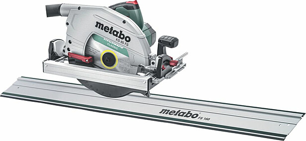 Pyörösaha Metabo KS 85 FS ohjauskiskolla FS 160