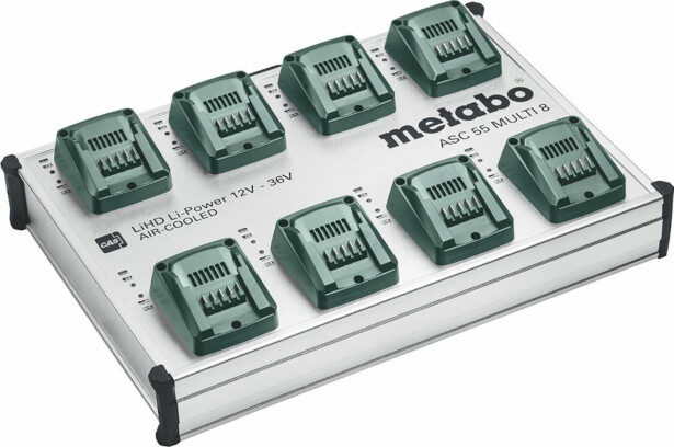Laturi Metabo 12-36V 8-porttinen