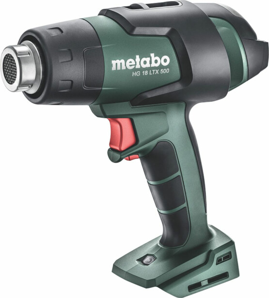 Kuumailmapuhallin Metabo HG 18 LTX 500 18V ilman akkua ja laturia