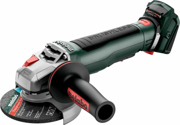 Akkukulmahiomakone Metabo WPB 18 LT BL 11-125 Quick muovilaatikossa