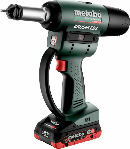 Niittipistooli Metabo NMP 18 LTX BL M10 2x4,0Ah LiHD