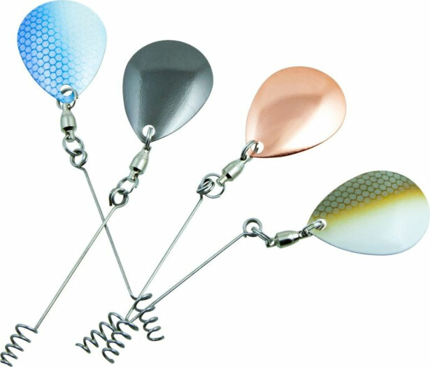 Spinner Abu Garcia Rig Svartzonker 4kpl Copper Black Blue Brown