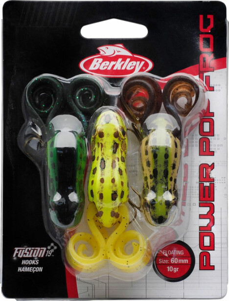 Viehesarja Berkley Power Pop Frog 3kpl