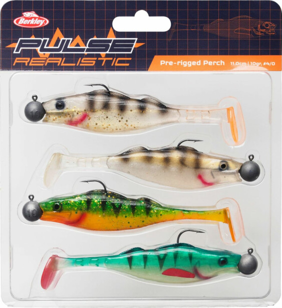 Viehesarja Berkley Pulse Realistic Ahven 7cm 4kpl