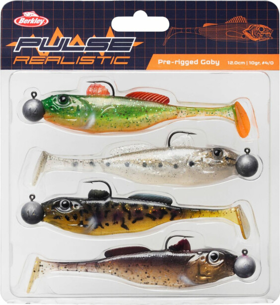 Viehesarja Berkley Pulse Realisticgoby 12cm 4kpl