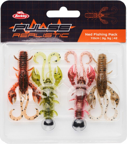 Kalastussarja Berkley Ned Fishing Pack 3/5g