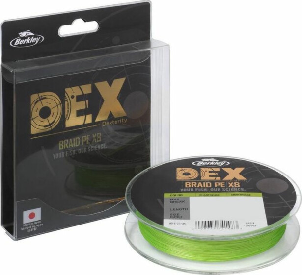 Siima Berkley DEX x8 PE 150m Chartreuse