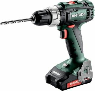 Akkuporakone/ruuvinväännin Metabo BS 18 L 18V sisältää 2x2.0Ah akut ja laturin