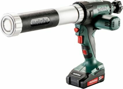 Saumapistooli Metabo KPA 18 LTX 400 18V sisältää 1x2.0Ah akun ja laturin