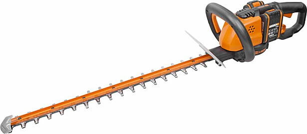 Akkupensasleikkuri Worx WG284E 61cm 2x20V sis. akun ja laturin