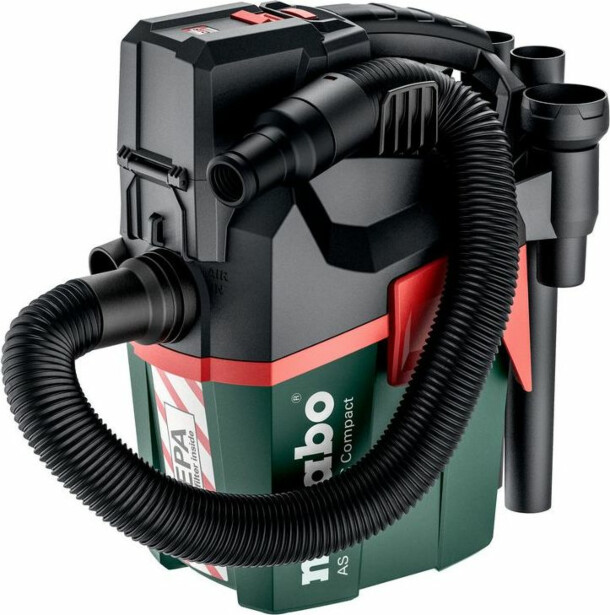 Märkä- ja kuivaimuri Metabo AS 18 HEPA PC Compact 18V ilman akkua ja laturia