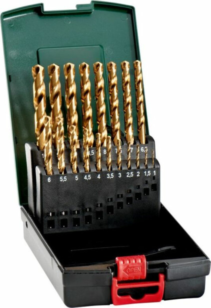 Poranteräsarja Metabo HSS-TIN SP 19 osaa