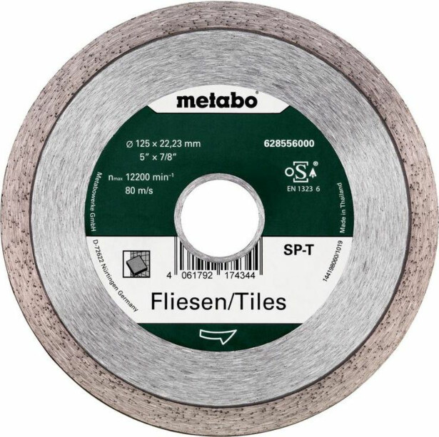 Timanttikatkaisulaikka laattoihin Metabo SP-T Ø125x22.23mm