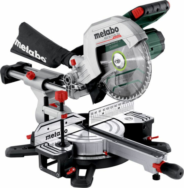Katkaisu- ja jiirisaha MetabokgS 18 LTX BL 254 18V sisältää 2x5.2 Ah akut ja laturin