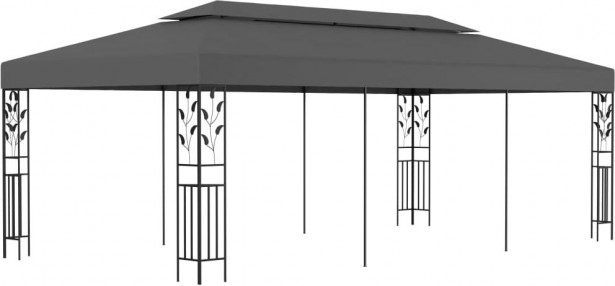 Huvimaja fineprice 3x6 m antrasiitti_1