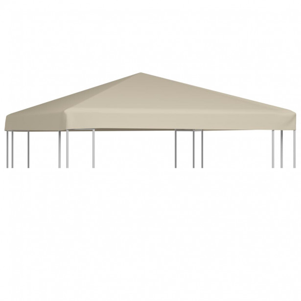 Huvimajan katto 310 g neliömetri 3x3 m beige