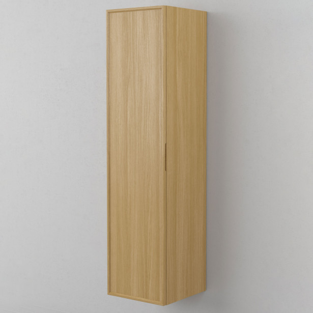 Korkea kaappi INR Air Wood 40, laatikko, Natural Oak, vasen