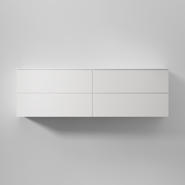 Allaskaappi INR Core Solid 160 D, 1600x454mm, Pure White