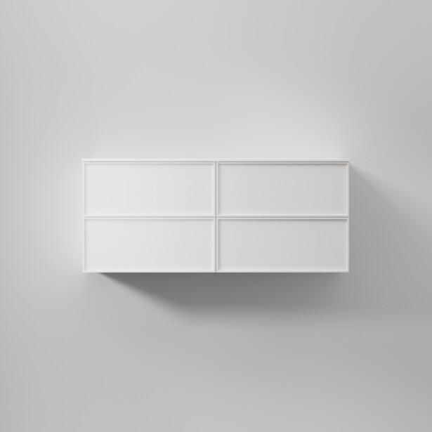 Allaskaappi INR Core Sense 120 D, 1200x456mm, Pure White