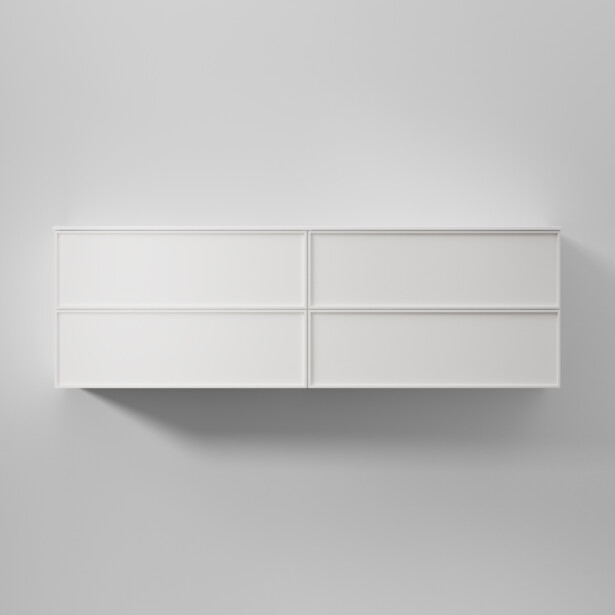 Allaskaappi INR Core Sense 160 D, 1600x456mm, Pure White