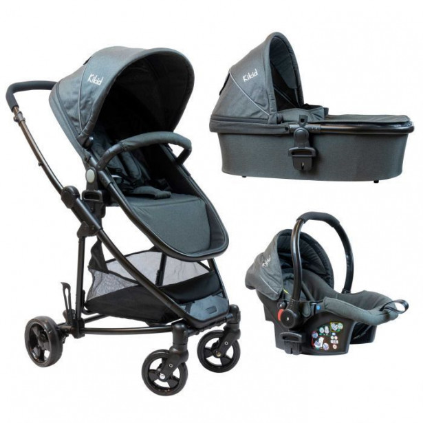 Yhdistelmärattaat Kikid Premium 3-in-1