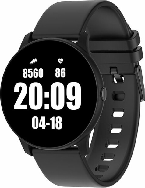 Urheilukello Kuura Smart Watch Sport S1, musta