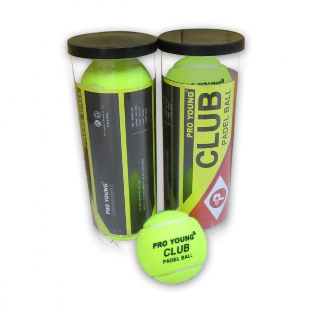 Padelpallo Core Pro Young Club, 3 palloa/pkt