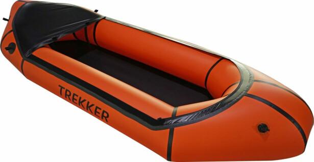 Packraft Trekker 255 Spraydeck oranssi